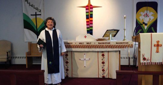 G’wich’in Grandmother Ordained In Anglican Church -cklb Radio